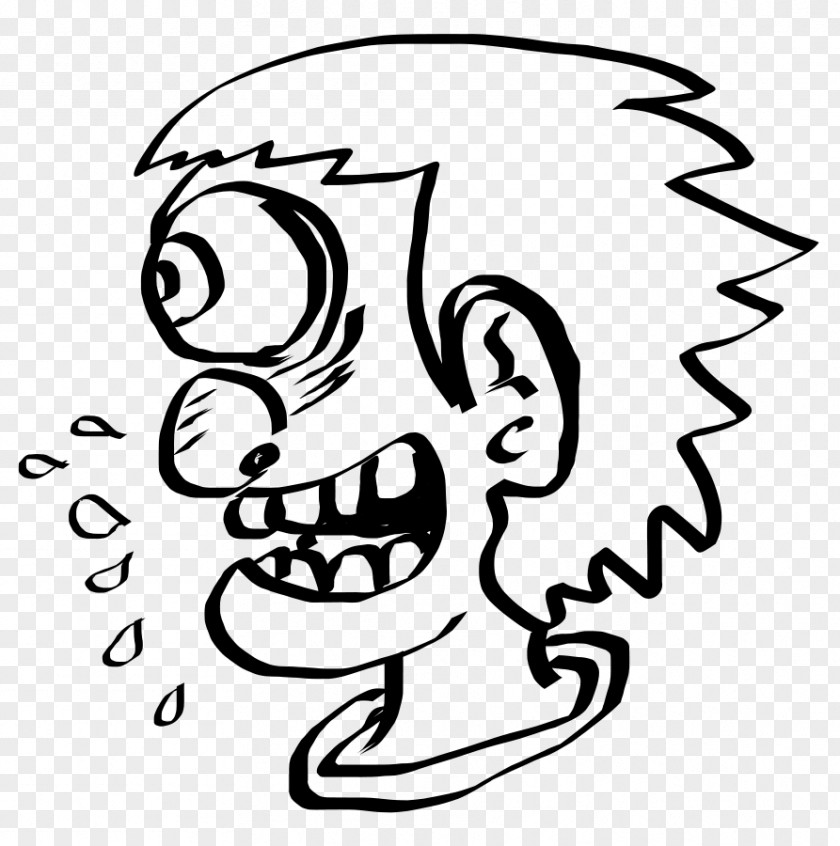 Crazy Cartoon Drawing Clip Art PNG