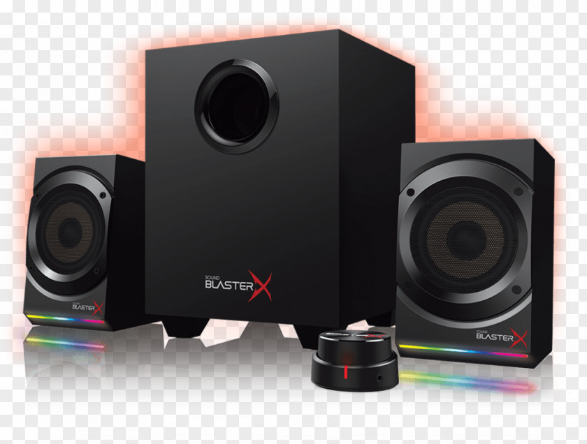 Creative Sound BlasterX Kratos S5 Cards & Audio Adapters Computer Speakers Loudspeaker Labs PNG