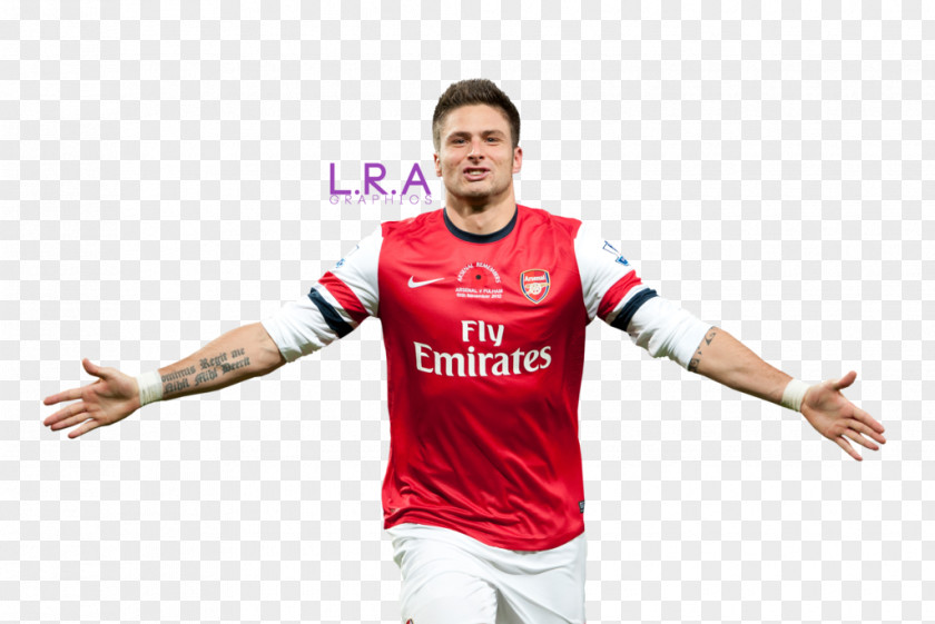 Giroud Desktop Wallpaper Jersey Football Player Team Sport PNG