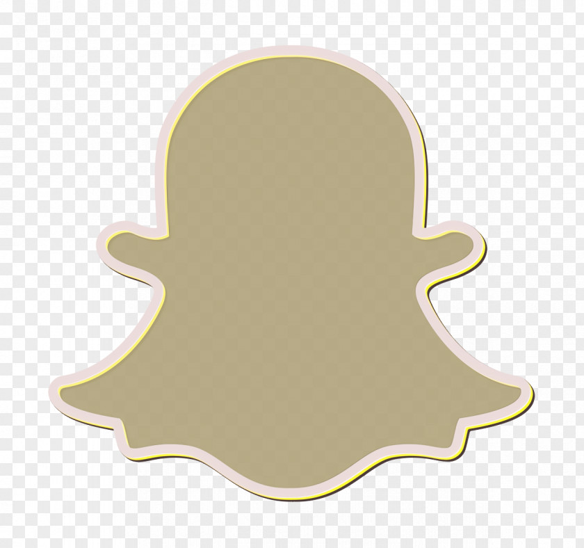 Label Material Property Line Icon Snapchat Social PNG