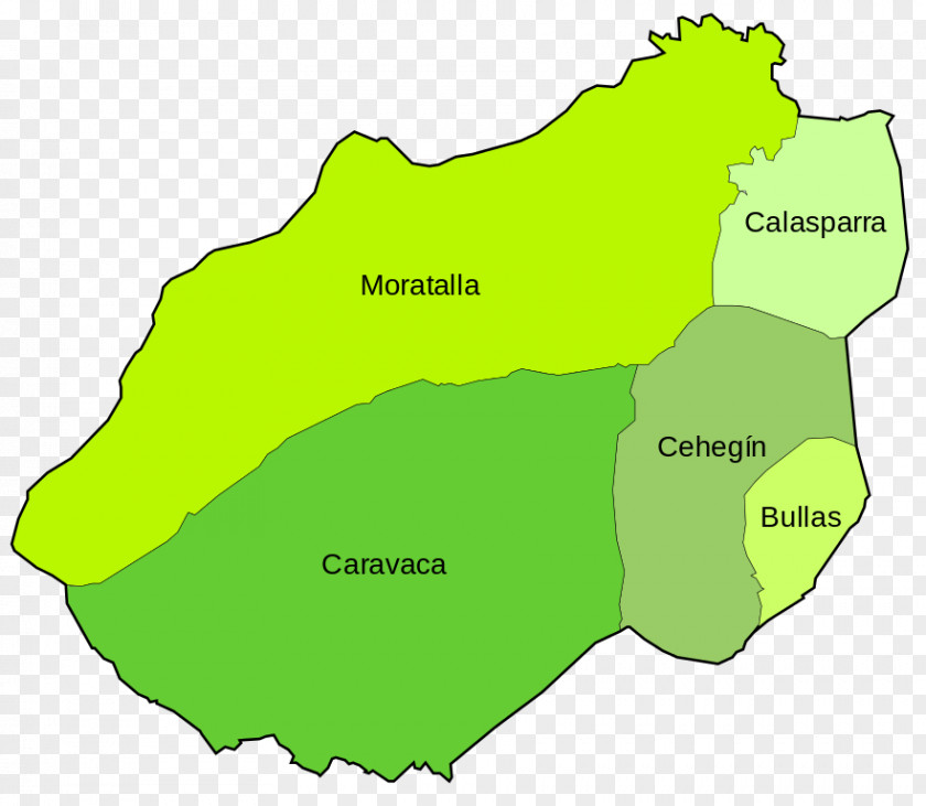 Murcia Bullas Map El Noroeste Wikimedia Commons PNG