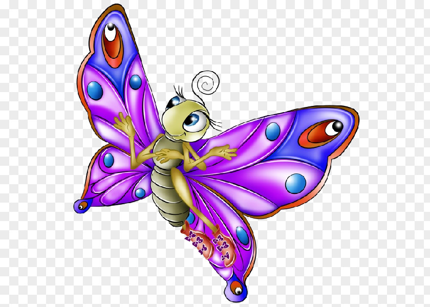 Rama Butterfly Cartoon Clip Art PNG