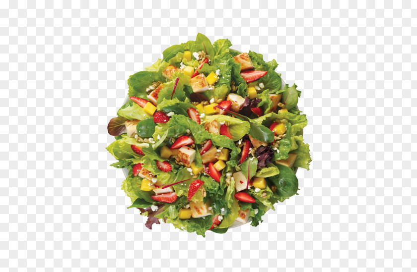 Salad Chicken Strawberry Wendy's Food PNG