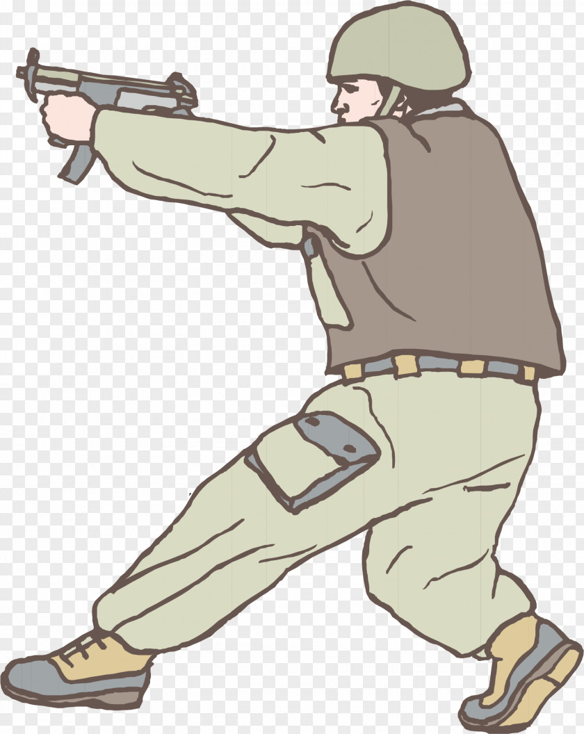 Shoot The Soldier Animation Clip Art PNG