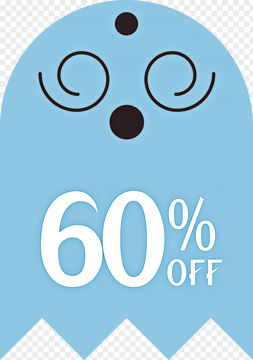 Halloween Discount Sales 60% Off PNG