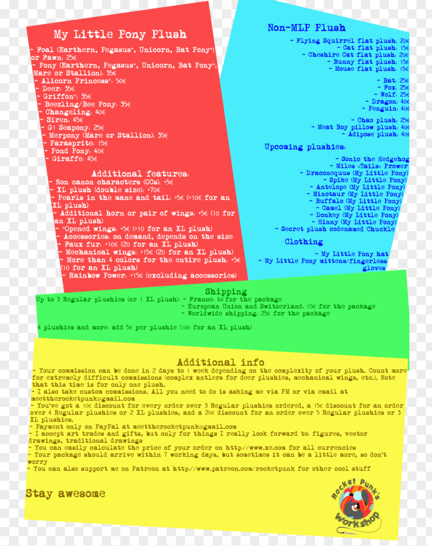 Price List Advertising PNG
