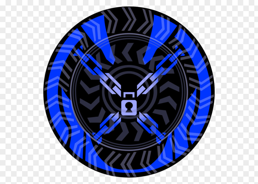 Symbol Cobalt Blue Pattern PNG
