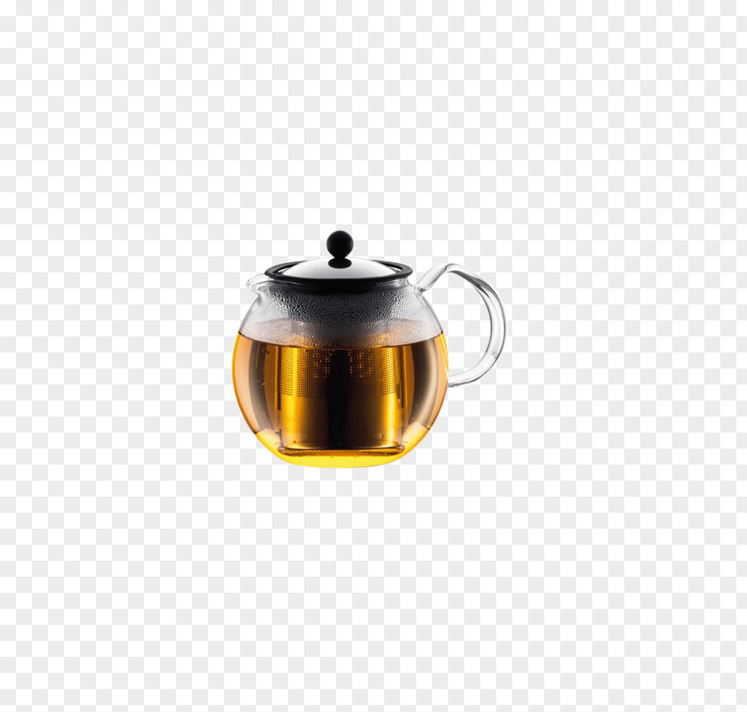 Tea ASSAM Teapot 1 L, White Bodum Kettle PNG