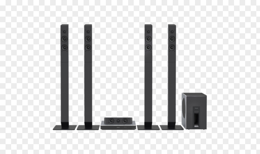 Blu-ray Disc Home Theater Systems Panasonic 5.1 Surround Sound Cinema PNG