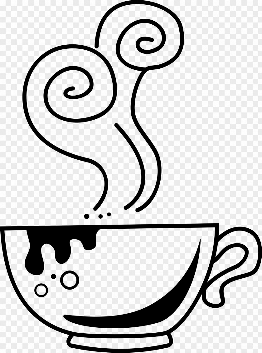 Coffee Drawing Cup Line Art PNG
