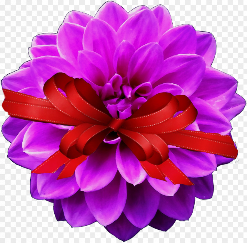 Headgear Dahlia Petal Violet Pink Purple Hair Accessory PNG