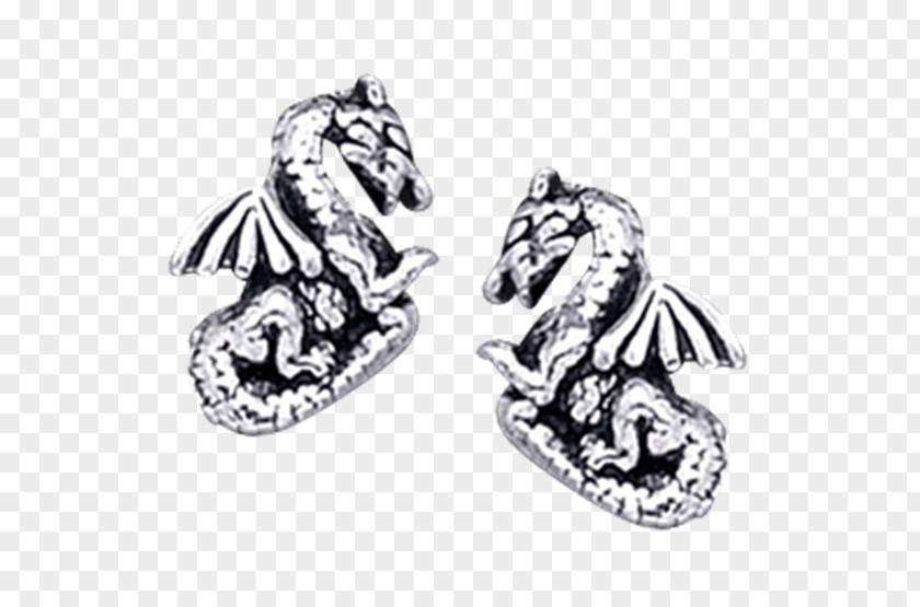 Horse Earring Body Jewellery Bronze PNG