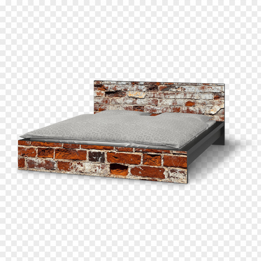 Kitchen Island Bed Frame Mattress Sheets Brick PNG