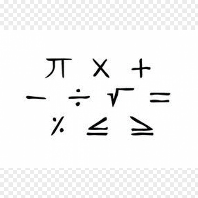 Mathematics Number Symbol PNG