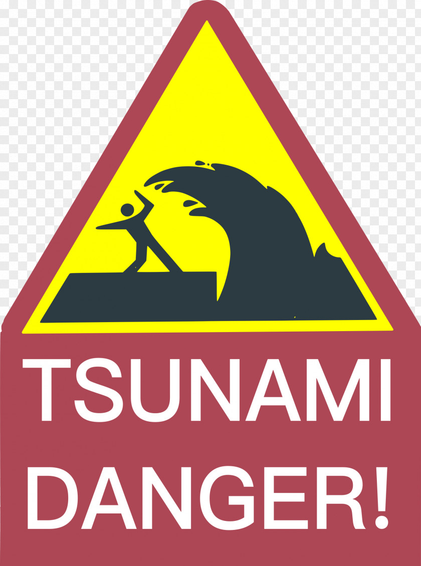 Tsunami Hazard Symbol Clip Art PNG