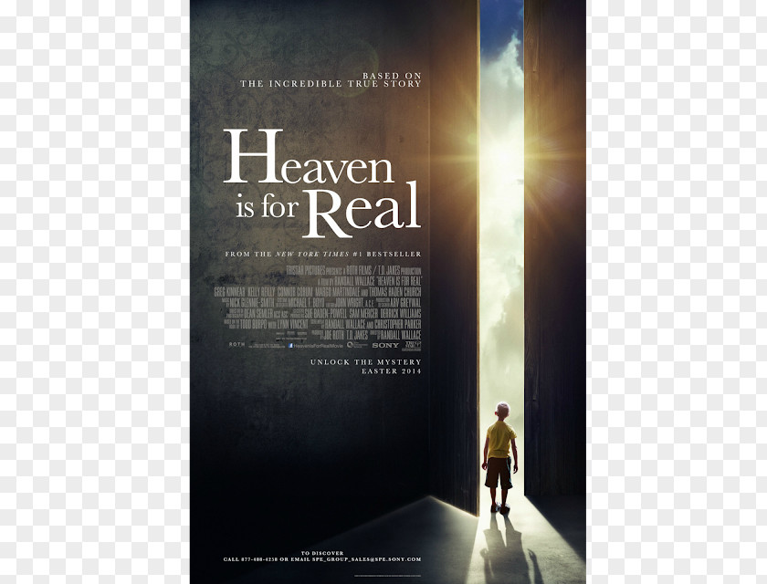 7 Poster Heaven Is For Real Book Film Author PNG