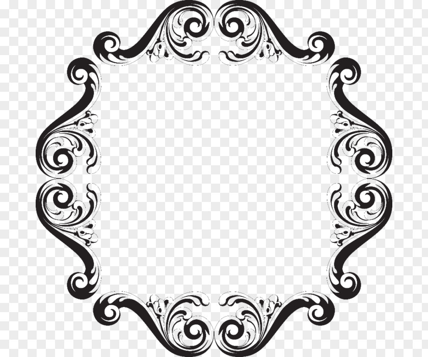 Ajy Picture Frames Pattern Font Line Art PNG