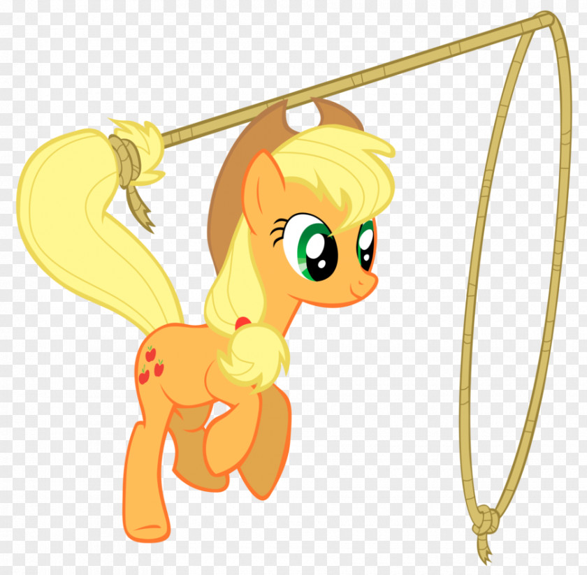 Lasso Applejack DeviantArt Pony .by PNG