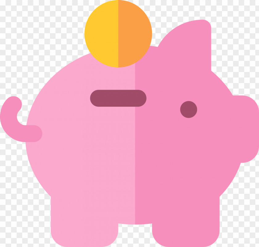 Pig Piggy Bank Finance Saving Money PNG