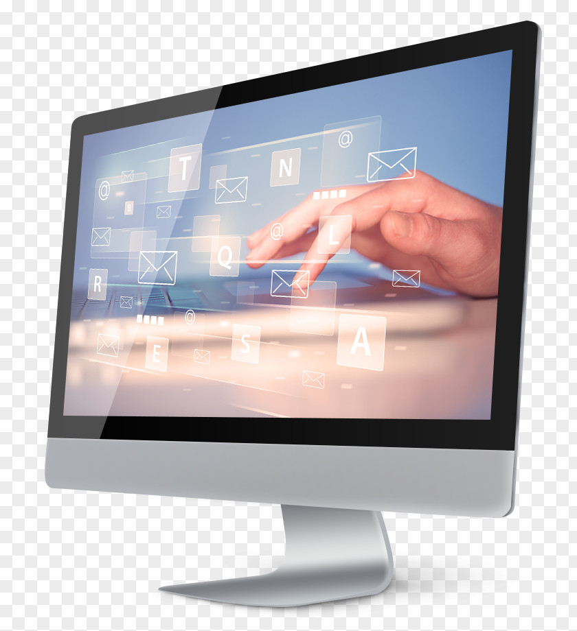 Sales Person Computer Monitors Personal Output Device Flat Panel Display Desktop Computers PNG