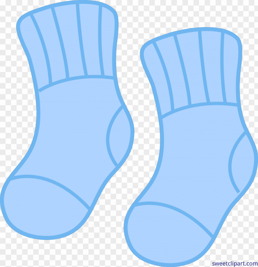 Socks Clip Art Baby Slipper Openclipart PNG