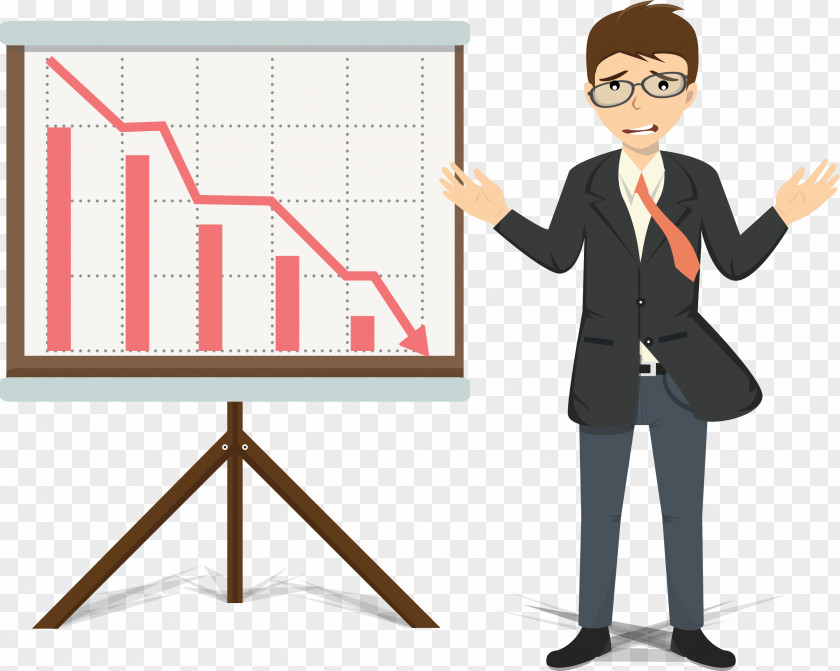 Business Businessperson Chart Clip Art PNG