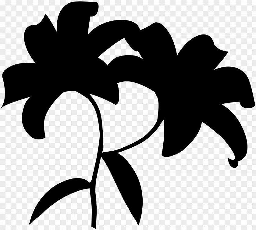 Clip Art Leaf Plant Stem Silhouette Pattern PNG