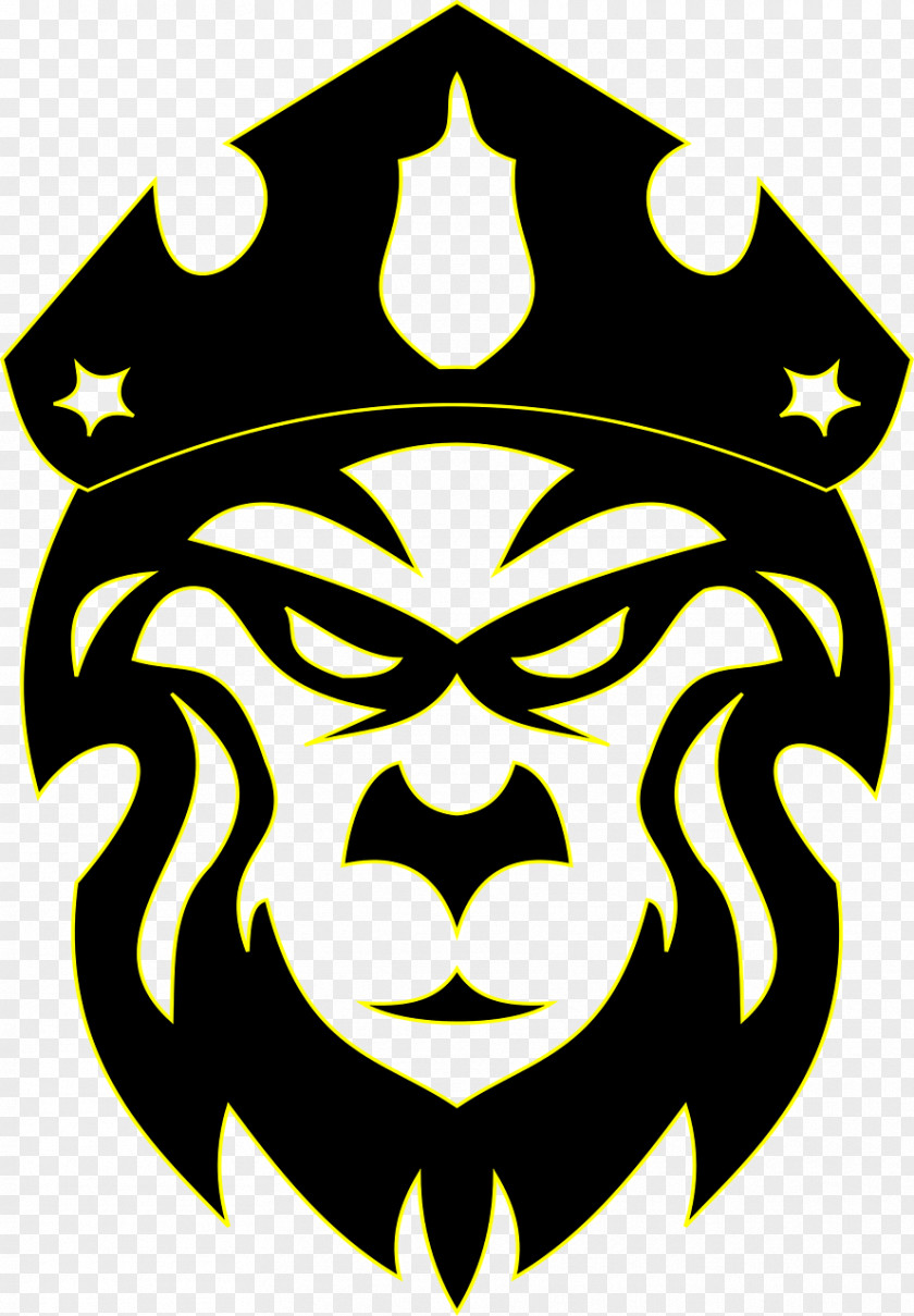 Lion Silhouette Clip Art PNG