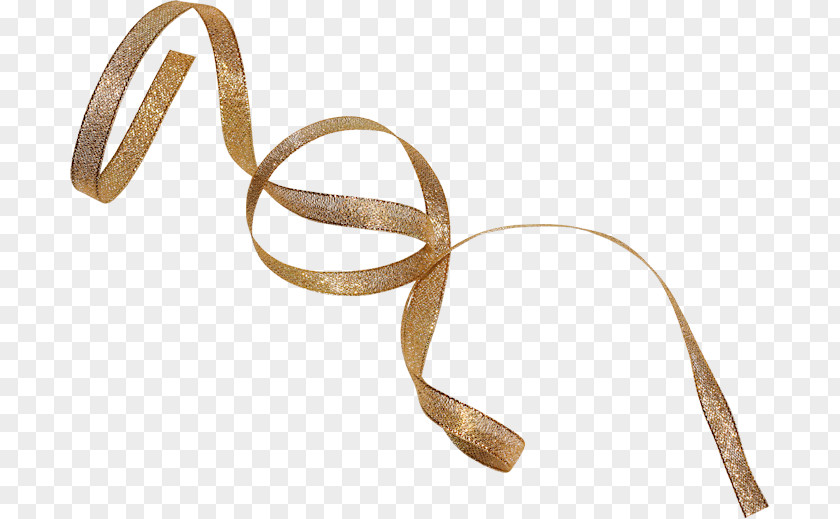 Ribbon Clothing Accessories Twine Gold PNG