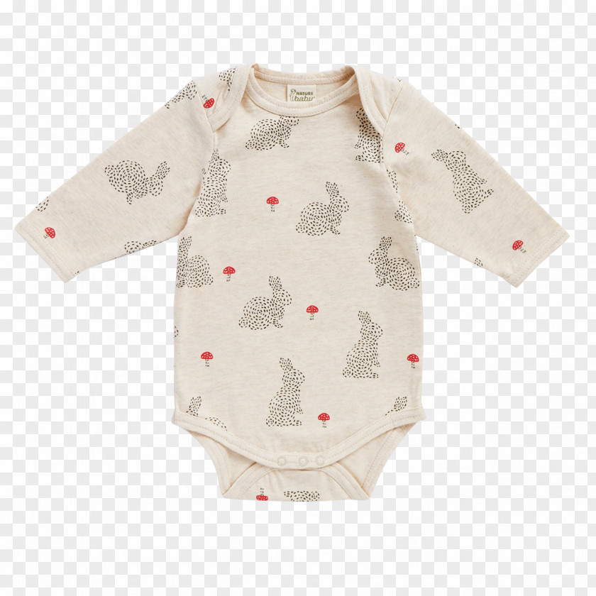 Watercolor Rabbit Organic Cotton Infant Jersey Baby & Toddler One-Pieces PNG