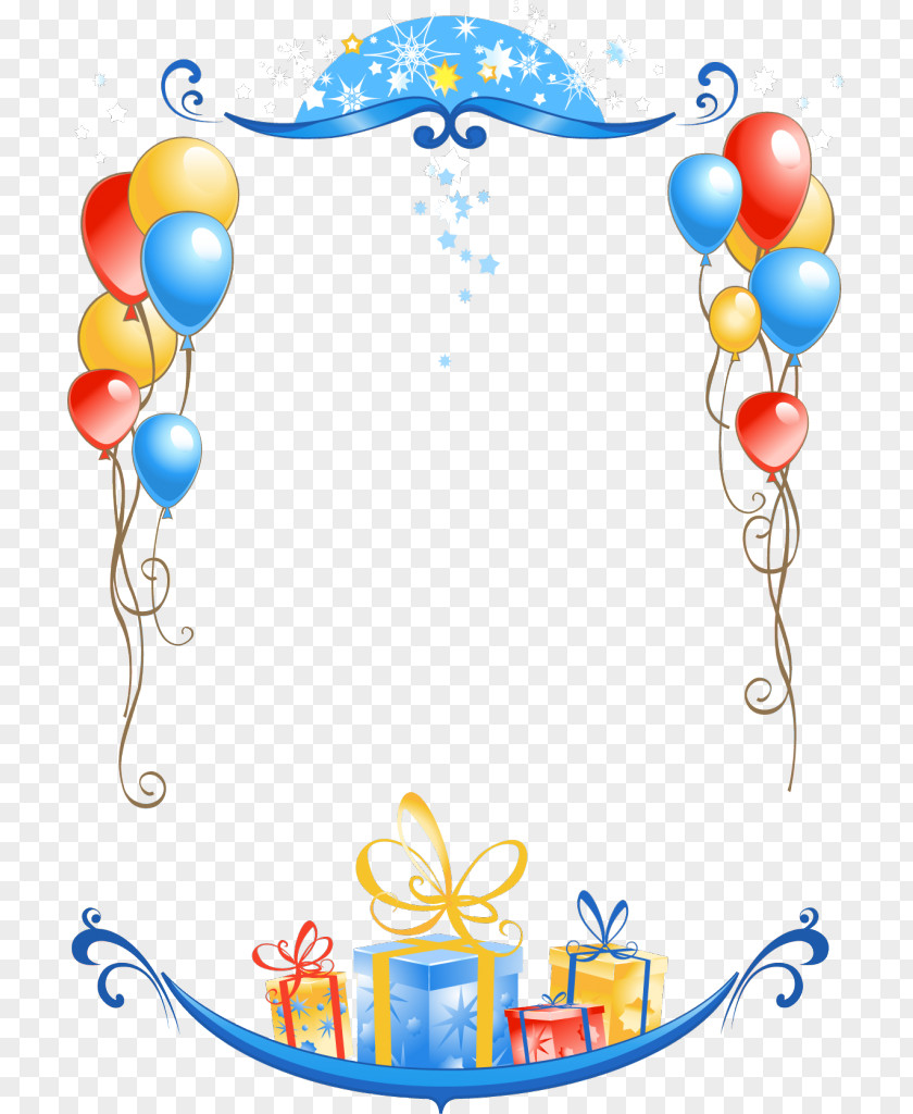 Birthday Clip Art Picture Frames Greeting & Note Cards PNG