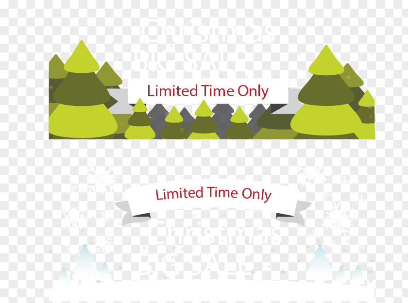 Christmas Limited-time Promotion Banner Web Icon PNG