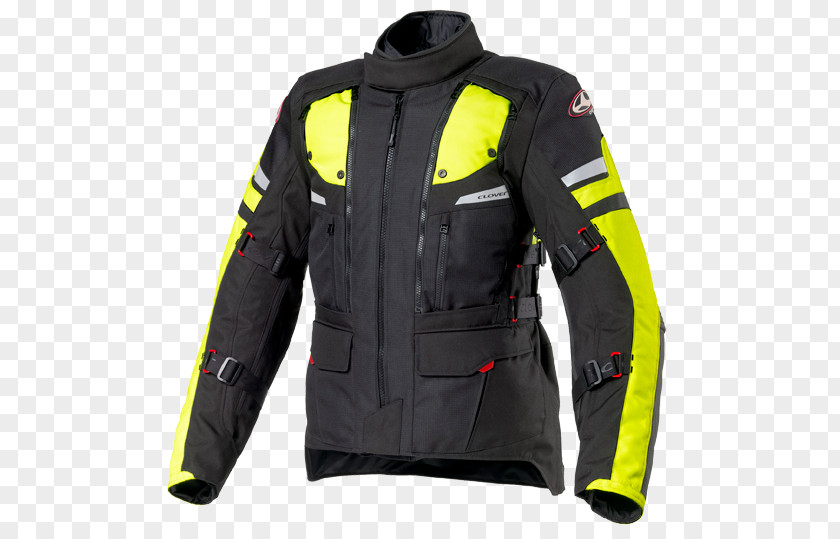 Clover Jacket Raincoat Motorcycle Clothing PNG