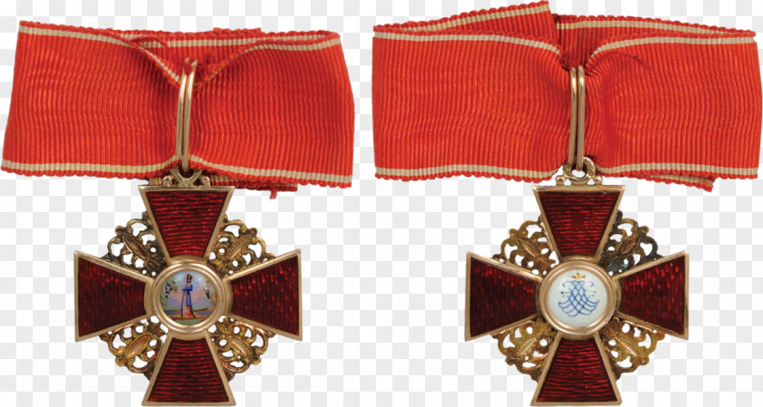 Medal Order Of Saint Anna Russia Mannerheim Cross PNG