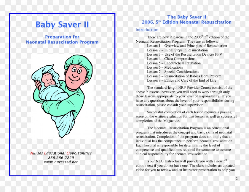 Neonatal Resuscitation Program Test Infant PNG