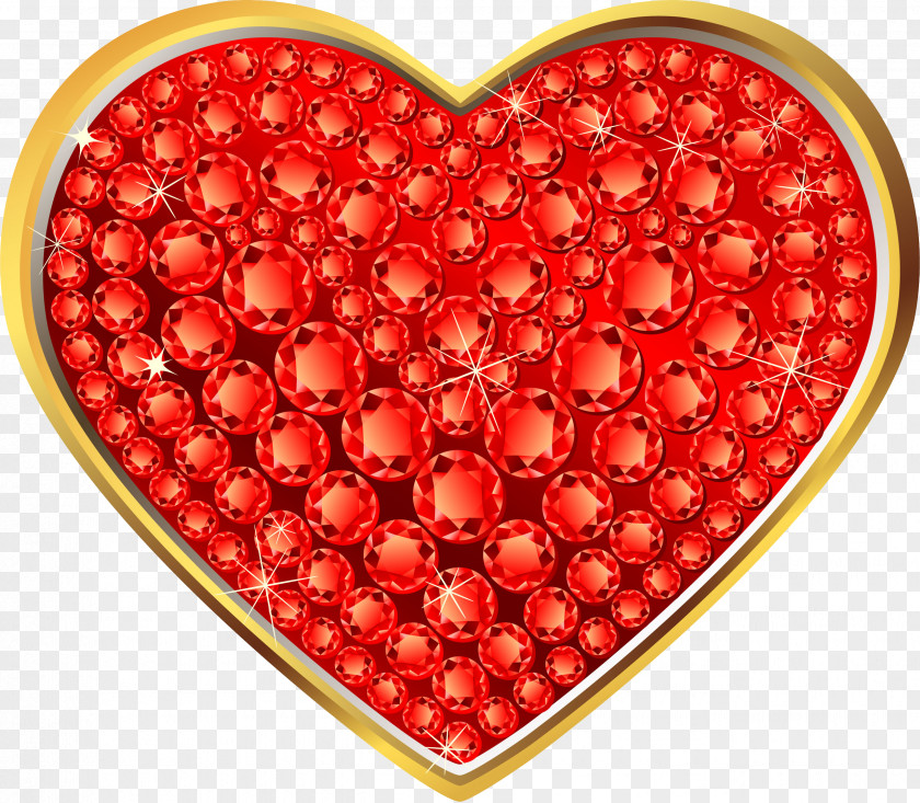 Pomegranate Heart Thumbnail Clip Art PNG