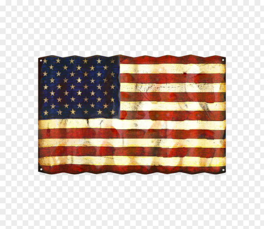 Rectangle Yellow Fourth Of July Background PNG