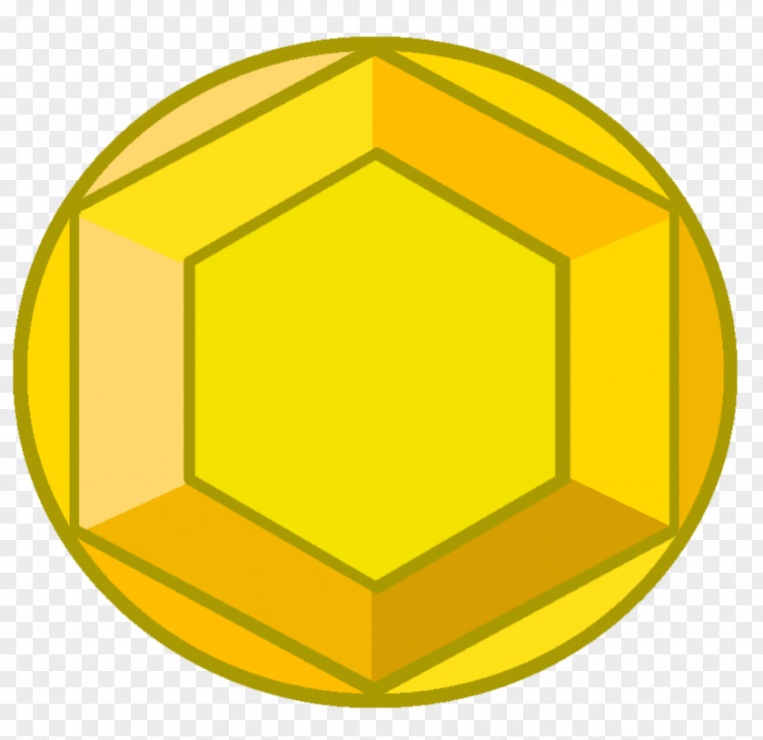 Symbol Gemstone Yellow Circle PNG