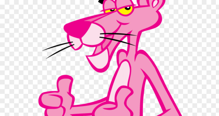 Utica's Pink Panther Painting The Cartoon PNG