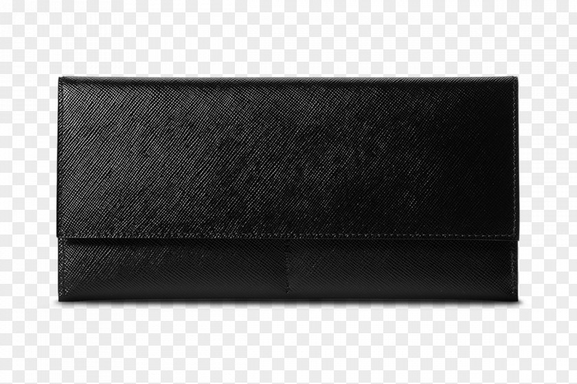 Business Class Wallet Rectangle Black M PNG