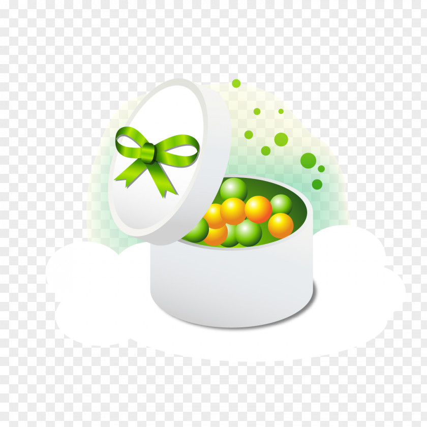 Creative Gift Candy Material Green Fruit PNG