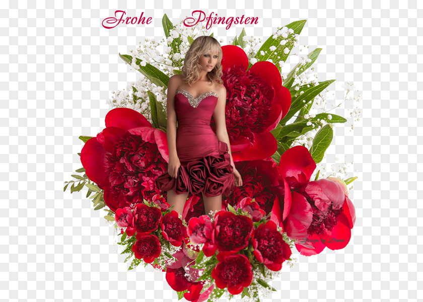 Garden Roses Weihnachtsstern-Strauss Von Moderne Hausfrau Cut Flowers Floral Design PNG