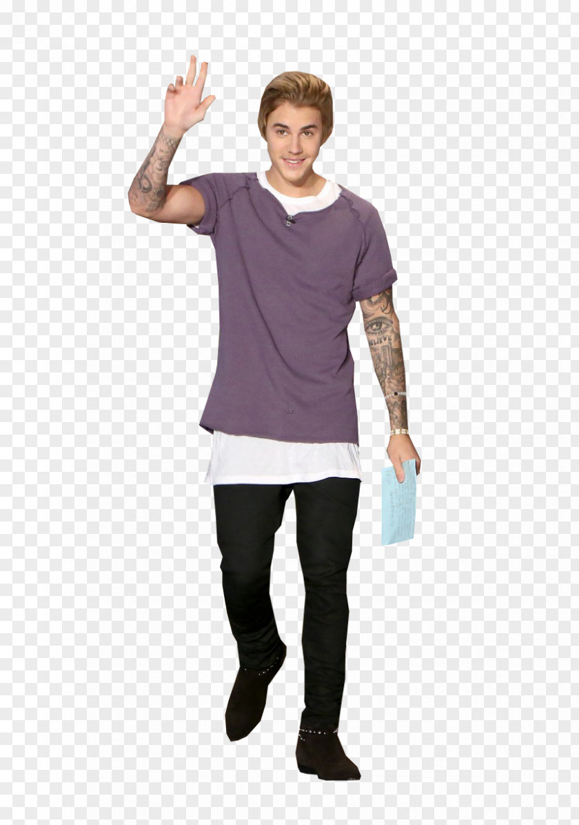 Justin Bieber Singing T-shirt Artist Hair Loss Hairstyle PNG