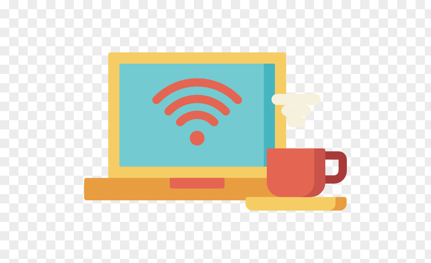 Laptop Coffee PNG