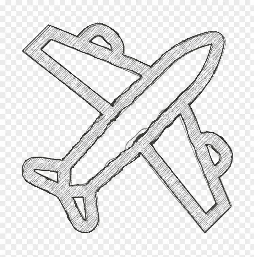 Plane Icon Summer Holidays Airplane PNG