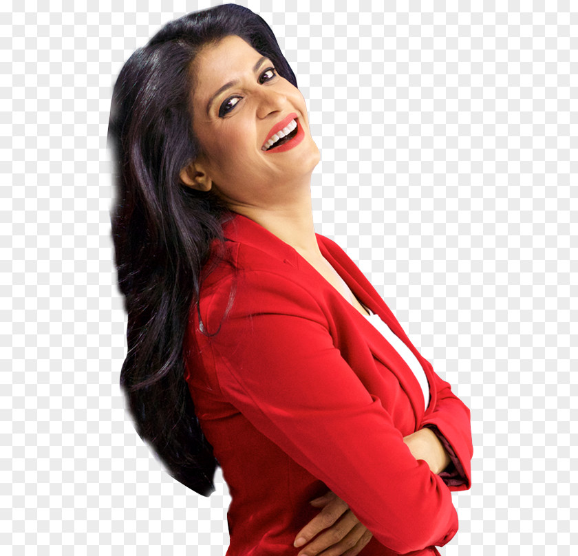 Salaried Anjana Om Kashyap Aaj Tak India Journalist Newscaster PNG