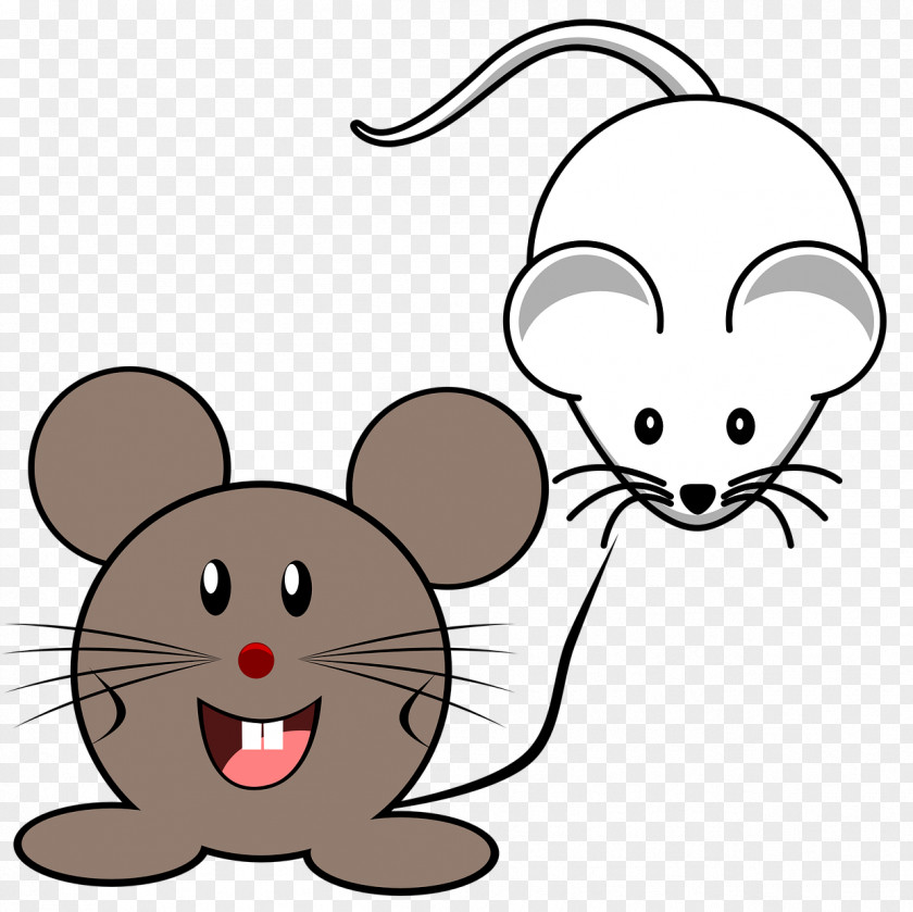 Two Cute Meng Da Rat Mickey Mouse Minnie Computer Clip Art PNG