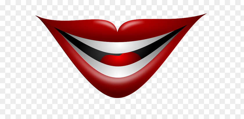 Creative Image Red Mouth Lip Smile Clip Art PNG