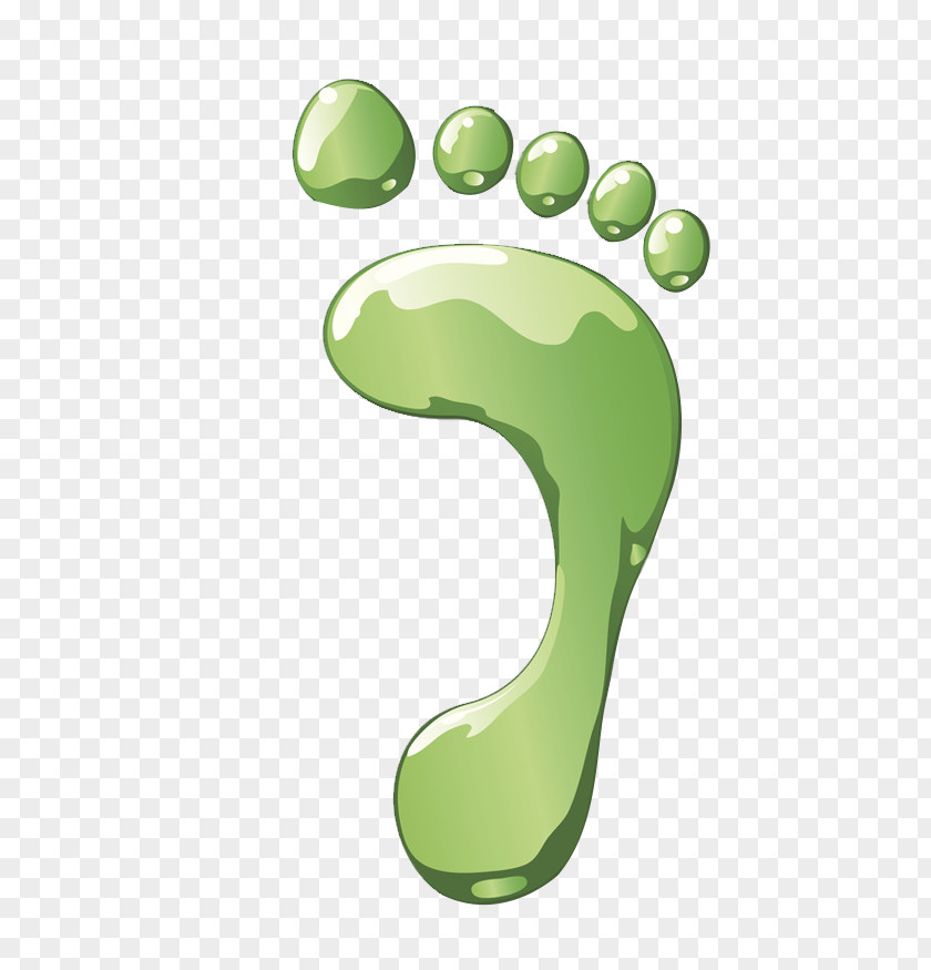 Green Footprints Computer Graphics PNG
