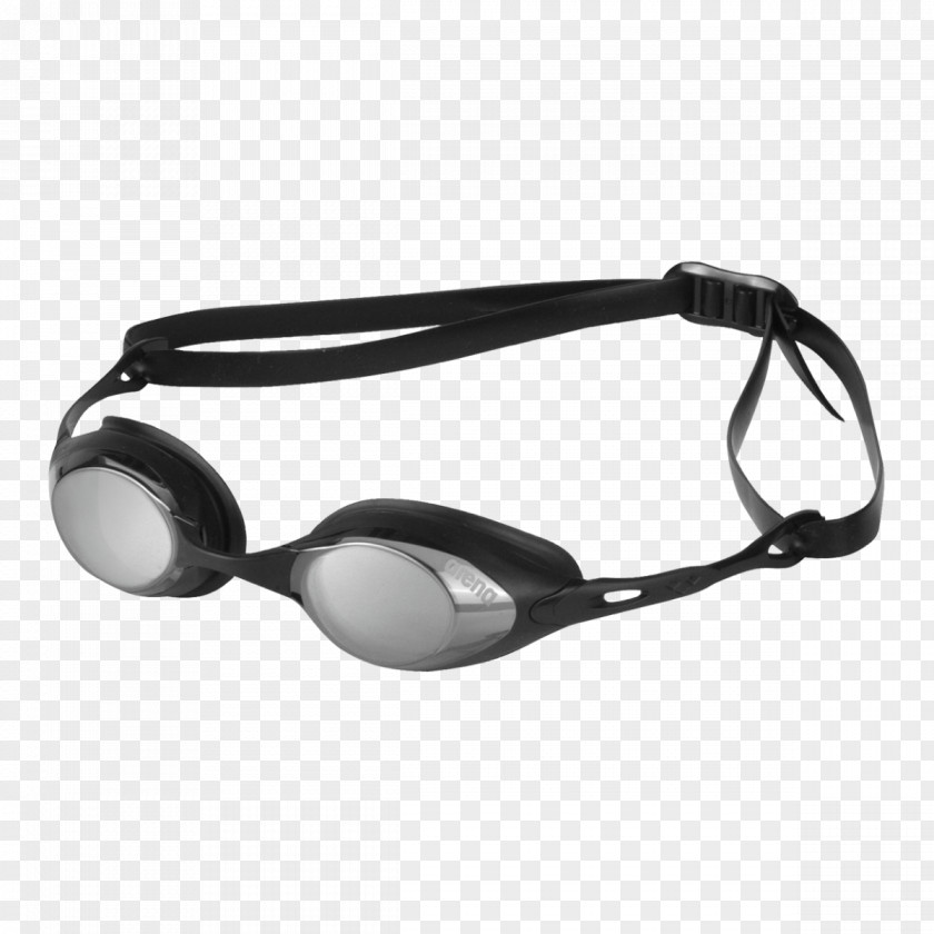 Swimming Goggles Arena Mirrored Sunglasses PNG